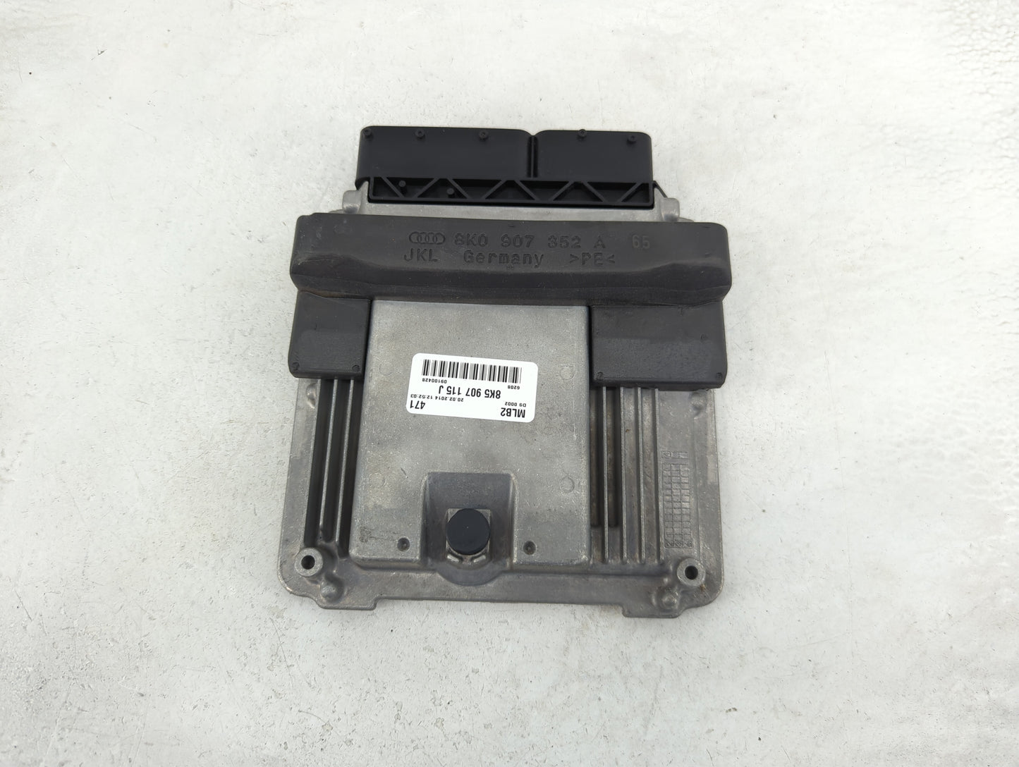 2014 Audi A5 PCM Engine Control Computer ECU ECM PCU OEM P/N:8K5 907 115 J Fits Fits 2013 OEM Used Auto Parts - Oemusedautop