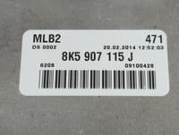 2014 Audi A5 PCM Engine Control Computer ECU ECM PCU OEM P/N:8K5 907 115 J Fits Fits 2013 OEM Used Auto Parts - Oemusedautop