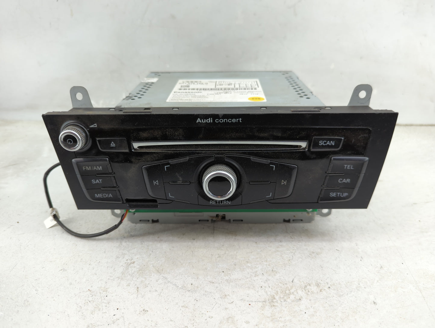 2010-2017 Audi A5 Radio AM FM Cd Player Receiver Replacement P/N:8R1 035 186 Q Fits Fits 2010 2011 2012 2013 2014 2015 2016 