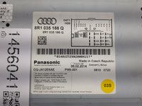 2010-2017 Audi A5 Radio AM FM Cd Player Receiver Replacement P/N:8R1035186Q CQ-JA12E6AE Fits OEM Used Auto Parts - Oemusedau