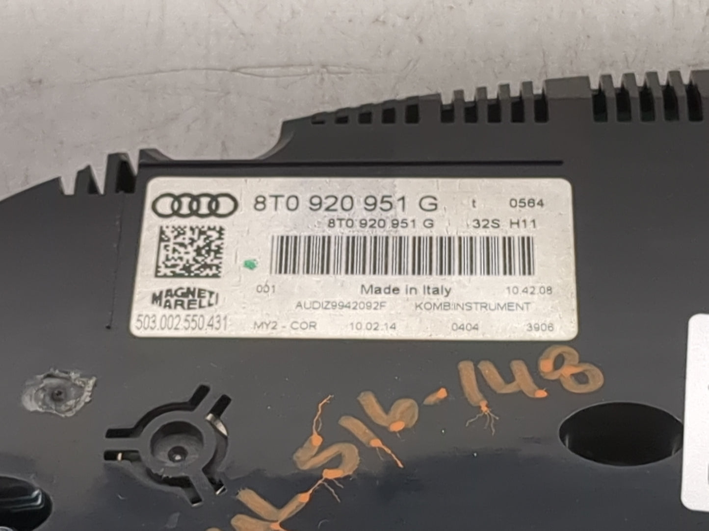 2014-2017 Audi A5 Instrument Cluster Speedometer Gauges P/N:8T0 920 951 G Miles: Fits Fits 2014 2015 2016 2017 OEM Used Auto