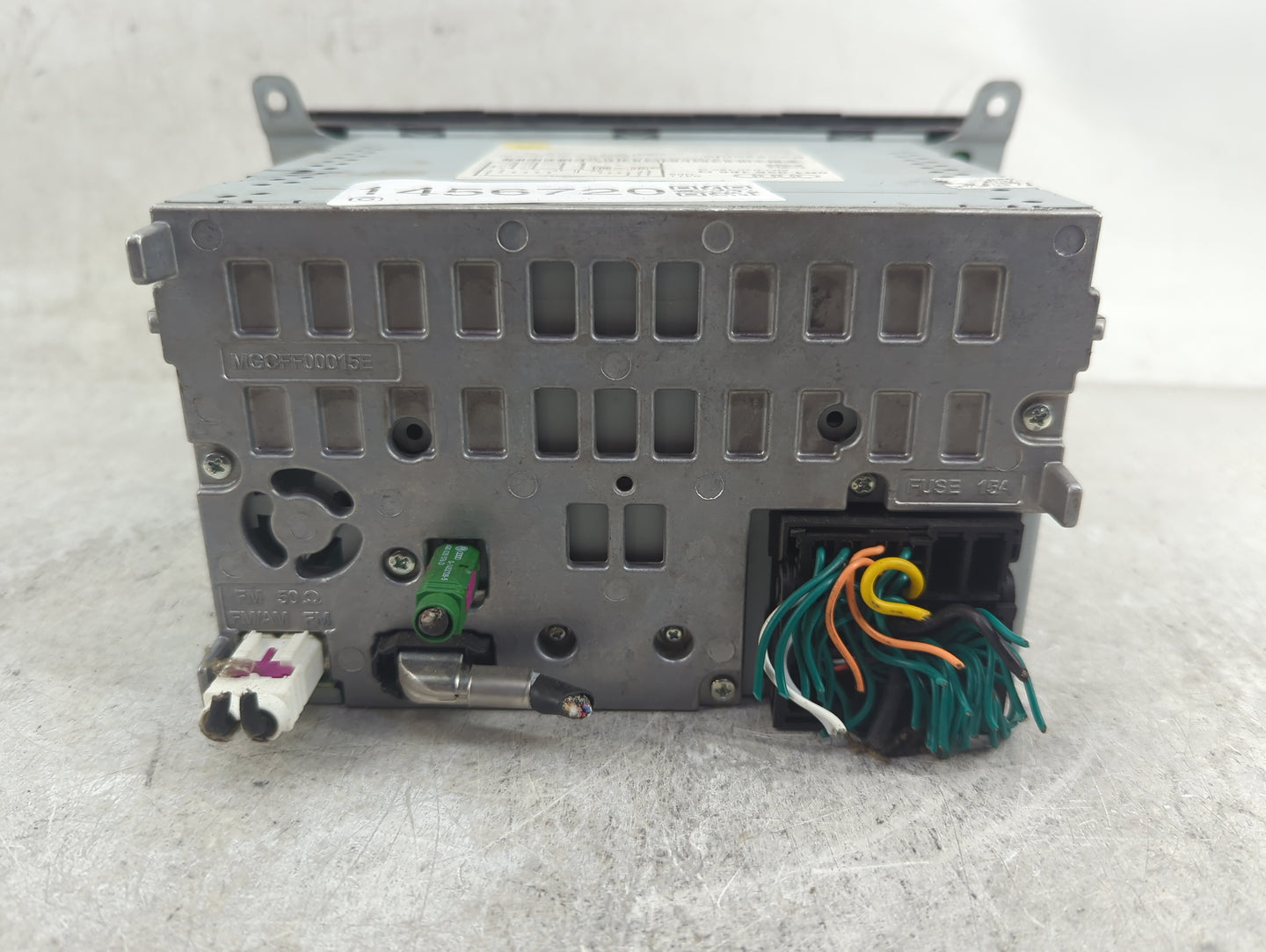 2010-2017 Audi A5 Radio AM FM Cd Player Receiver Replacement P/N:8R1035186Q CQ-JA12E6AE Fits OEM Used Auto Parts - Oemusedau