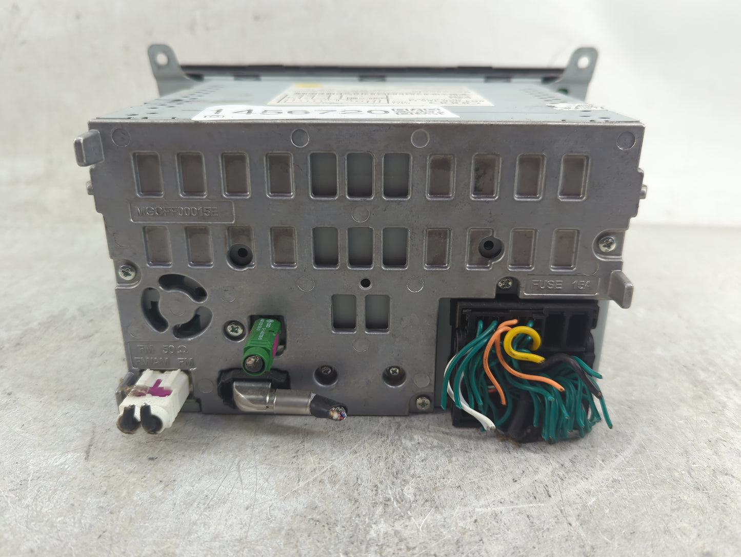 2010-2017 Audi A5 Radio AM FM Cd Player Receiver Replacement P/N:8R1035186Q CQ-JA12E6AE Fits OEM Used Auto Parts - Oemusedau