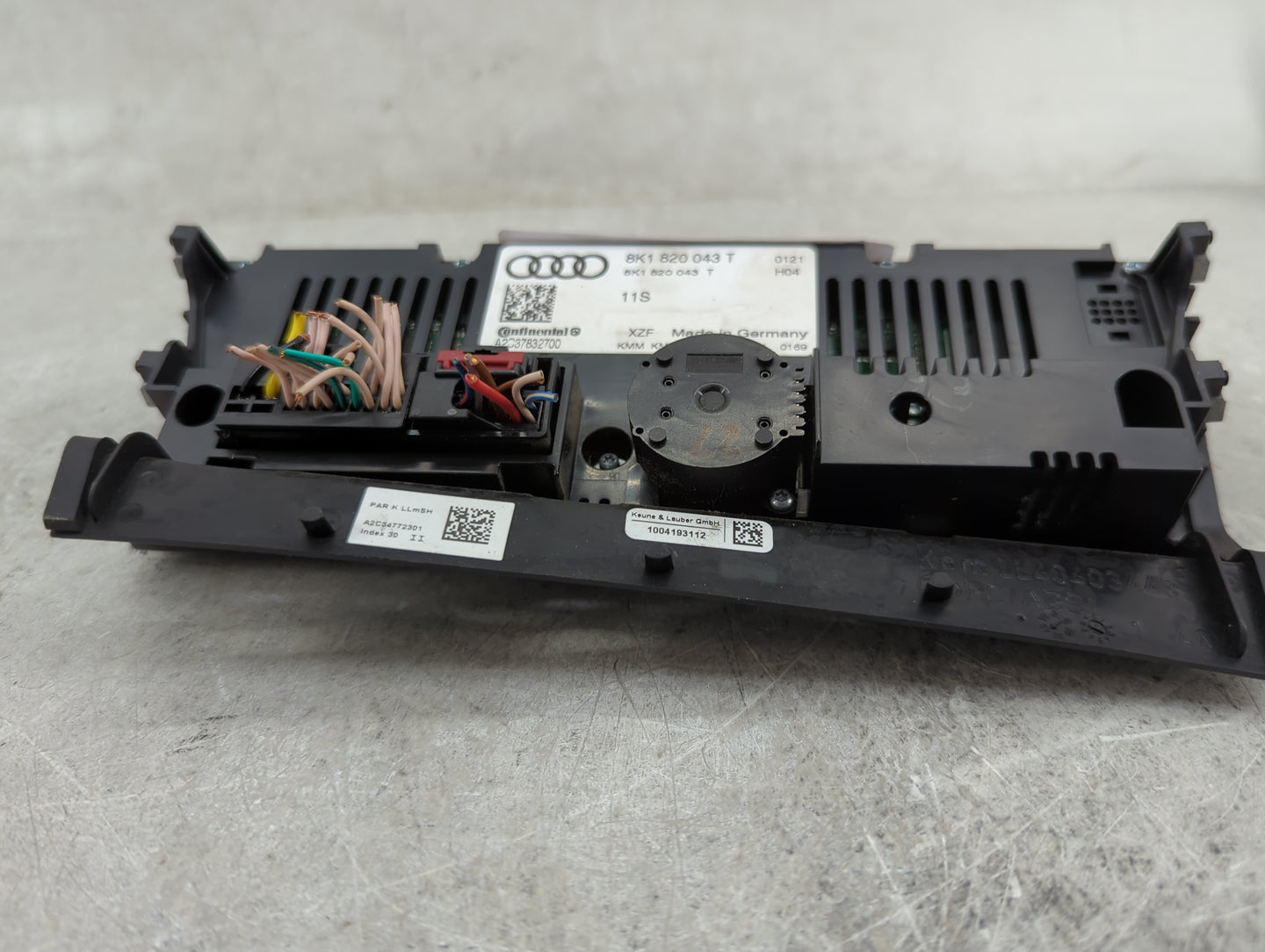 2014-2017 Audi A5 Climate Control Module Temperature AC/Heater Replacement P/N:8K1 820 043 T Fits Fits 2013 2014 2015 2016 2