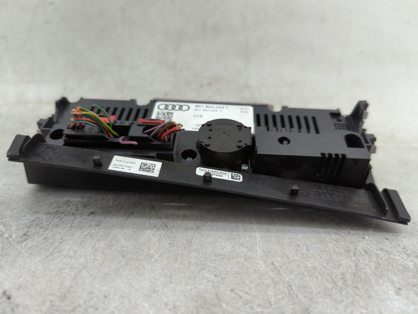 2014-2017 Audi A5 Climate Control Module Temperature AC/Heater Replacement P/N:8K1 820 043 T Fits Fits 2013 2014 2015 2016 2