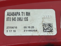 2013-2017 Audi A5 Tail Light Assembly Passenger Right OEM P/N:8T0945096L Fits Fits 2013 2014 2015 2016 2017 OEM Used Auto Pa