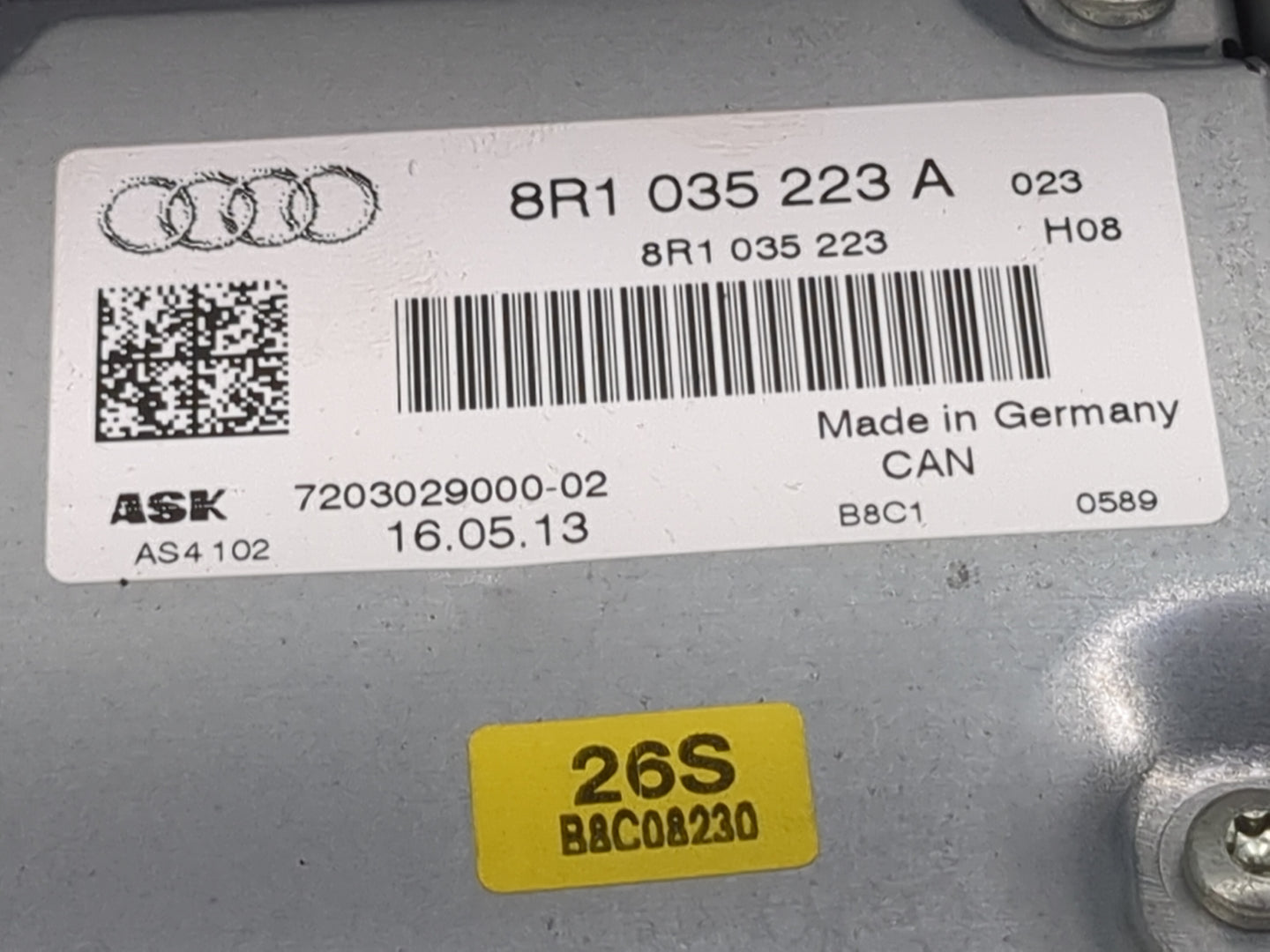 2013-2016 Audi A5 Radio Speaker Amplifier 1473250 - Oemusedautoparts1.com