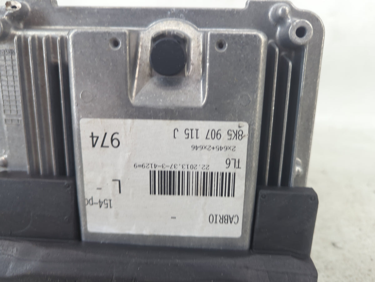2014 Audi A5 PCM Engine Control Computer ECU ECM PCU OEM P/N:8K5 907 115 J 8K0 907 352 A, 0 261 S08 503 Fits Fits 2013 OEM U