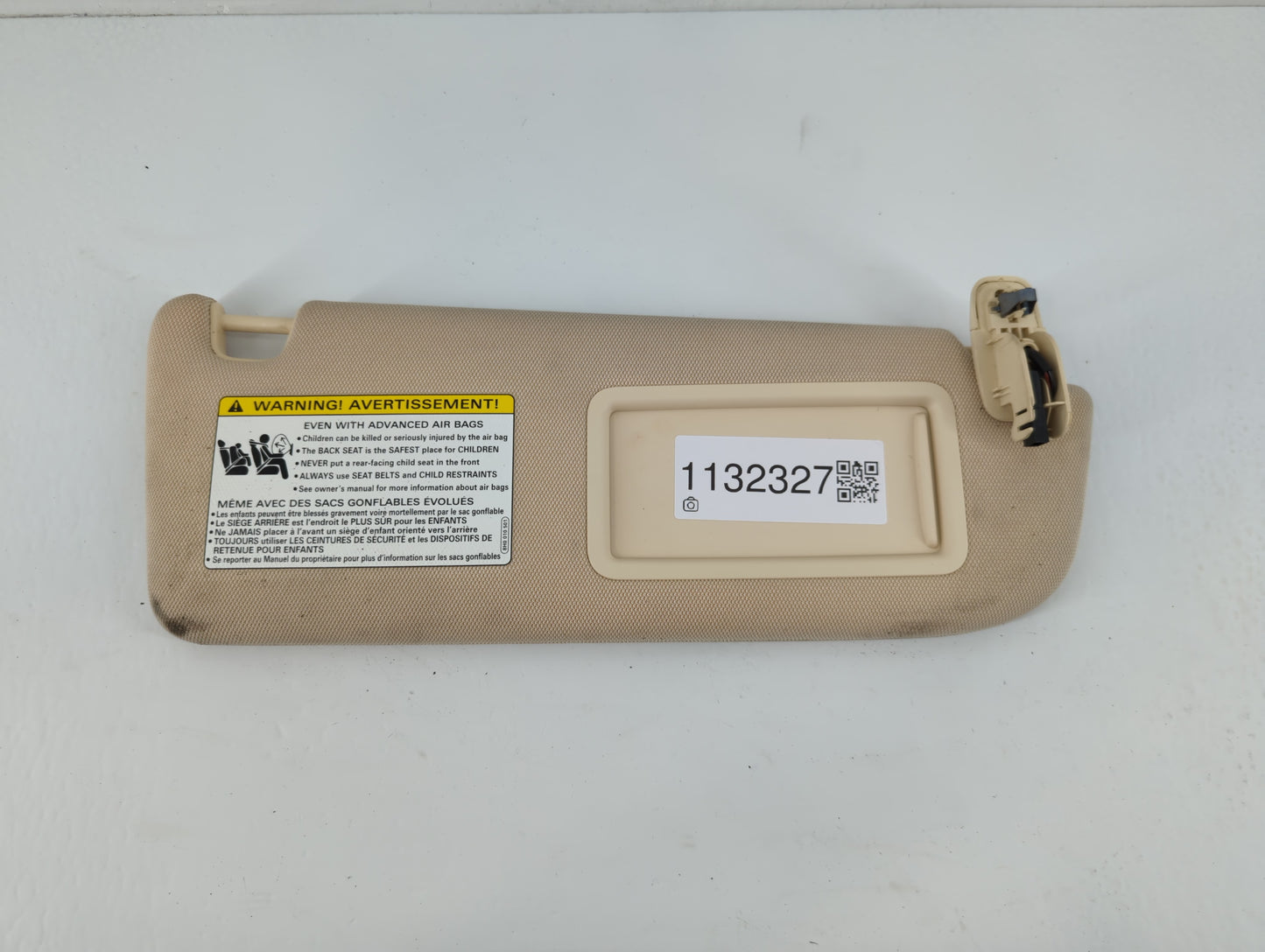 2012-2015 Audi A6 Sun Visor Shade Replacement Driver Left Mirror Fits Fits 2012 2013 2014 2015 2016 2017 OEM Used Auto Parts