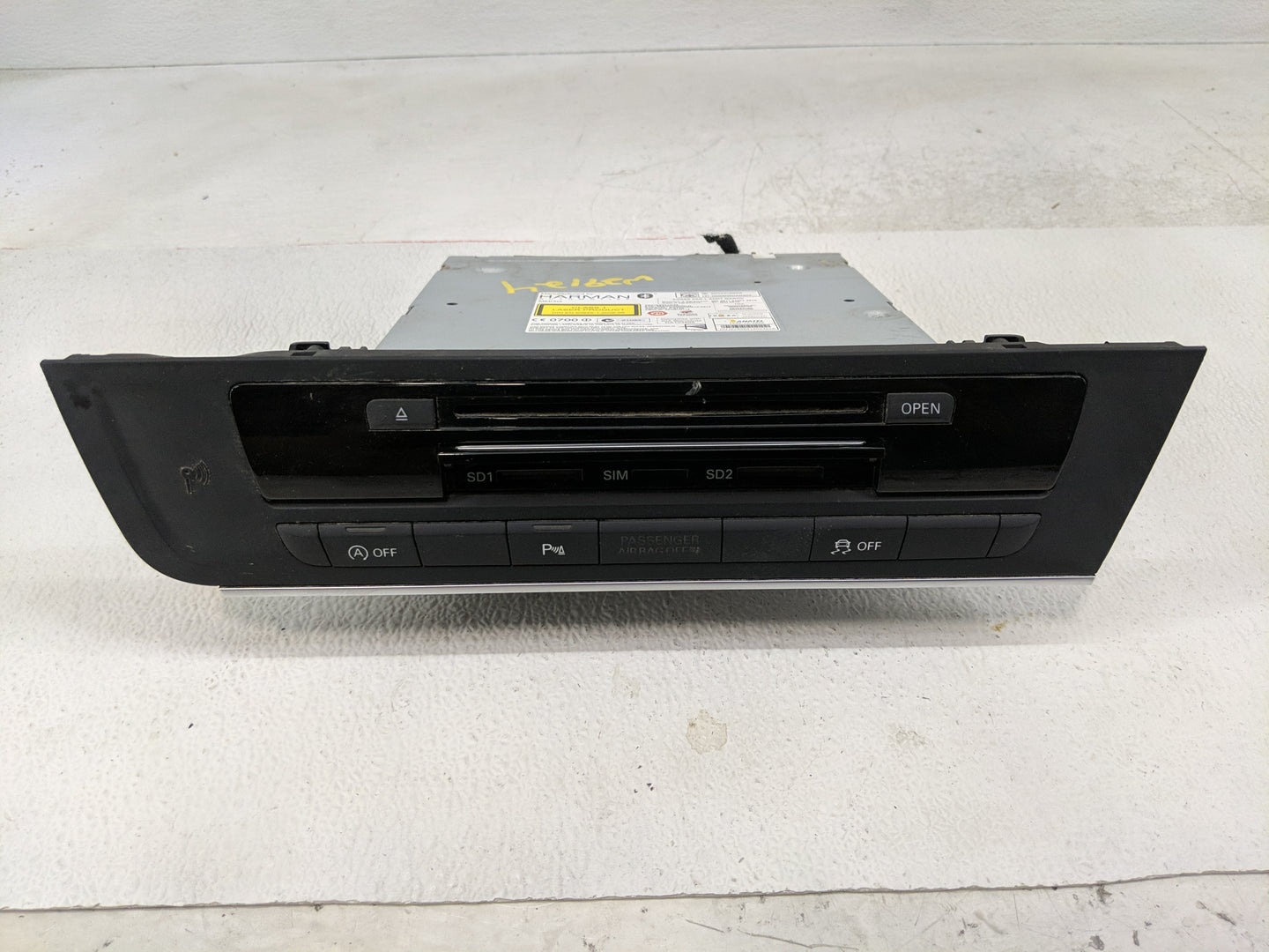 2012-2015 Audi A6 Radio AM FM Cd Player Receiver Replacement Fits Fits 2012 2013 2014 2015 OEM Used Auto Parts - Oemusedauto