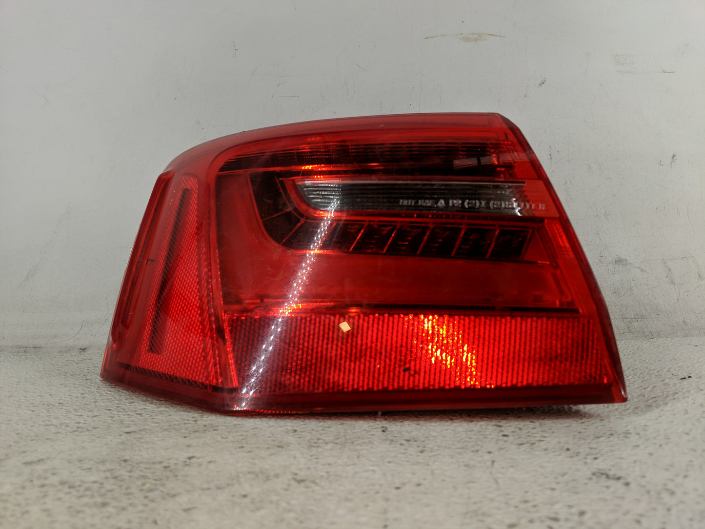 2012-2015 Audi A6 Tail Light Assembly Driver Left OEM P/N:89107343 89107345 Fits Fits 2012 2013 2014 2015 OEM Used Auto Part
