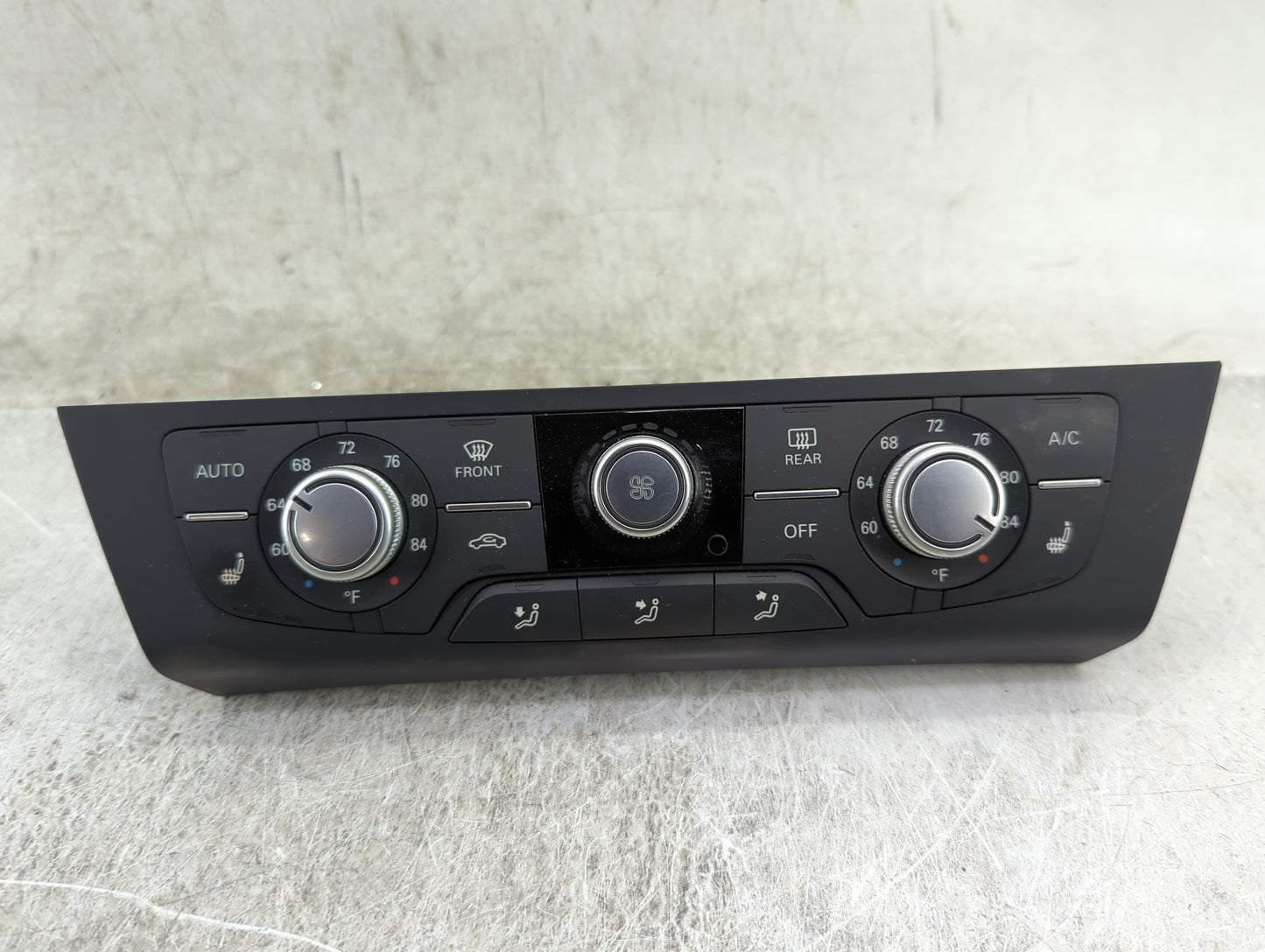 2012-2017 Audi A6 Climate Control Module Temperature AC/Heater Replacement P/N:4G0820043AQ A2C85164300 Fits OEM Used Auto Pa