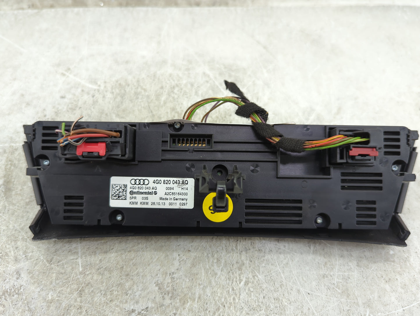 2012-2017 Audi A6 Climate Control Module Temperature AC/Heater Replacement P/N:4G0820043AQ A2C85164300 Fits OEM Used Auto Pa