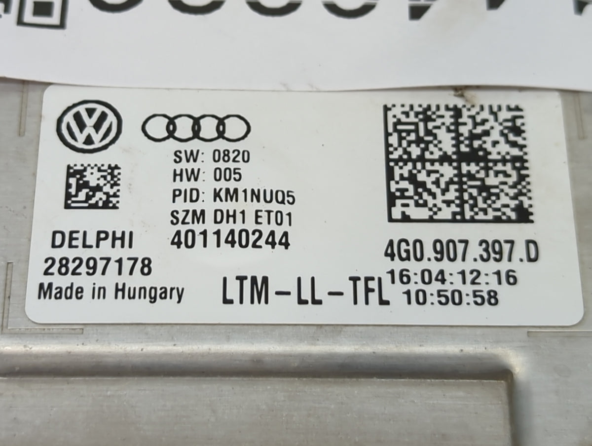 2014 Audi A6 Headlight Ballast Head Light 1446836 - Oemusedautoparts1.com