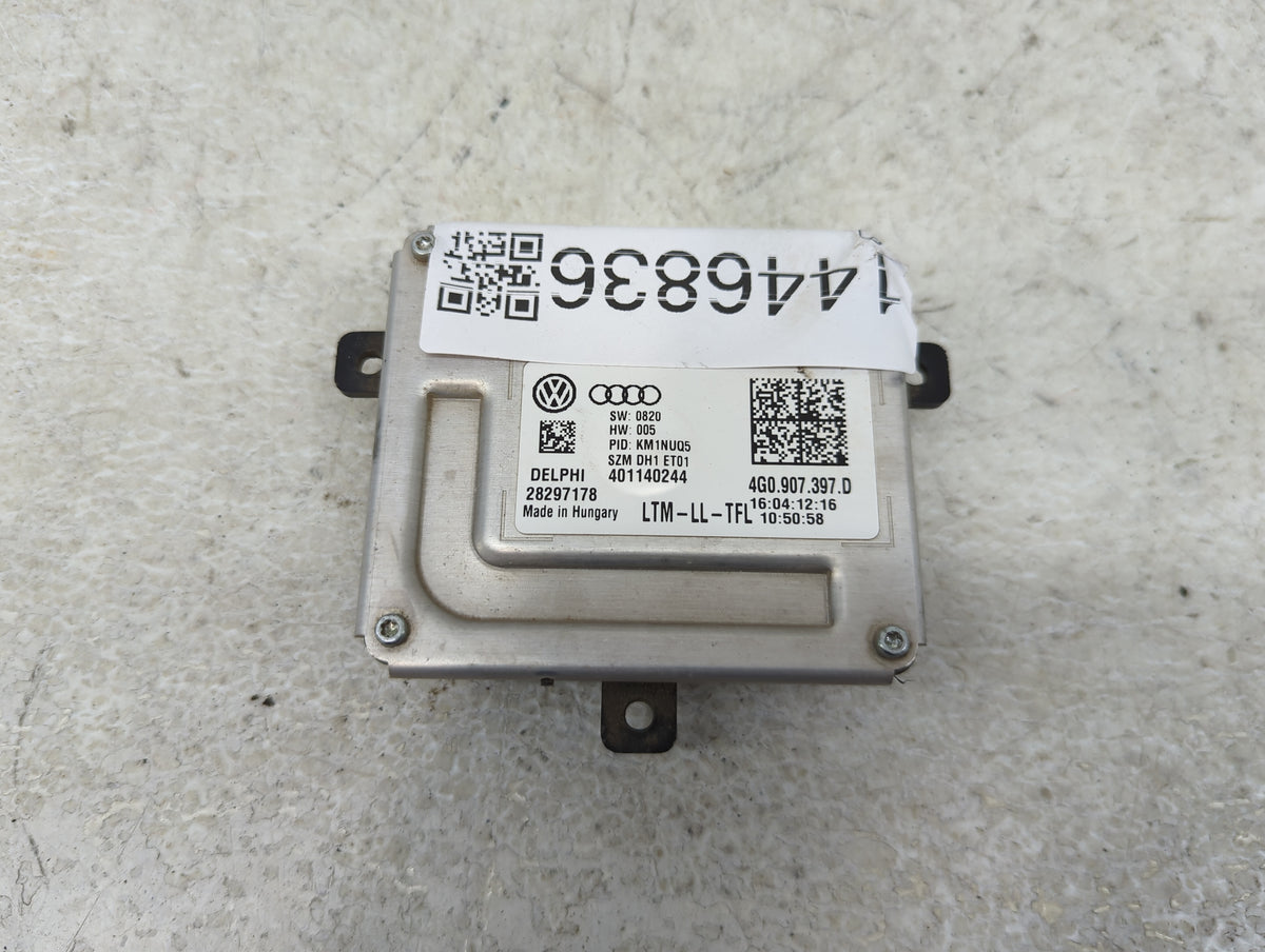 2014 Audi A6 Headlight Ballast Head Light 1446836 - Oemusedautoparts1.com