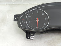 2014-2015 Audi A6 Instrument Cluster Speedometer Gauges P/N:4G8920984K 0263672217 Miles:99K Fits Fits 2014 2015 OEM Used Aut