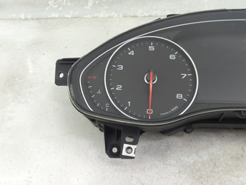 2014-2015 Audi A6 Instrument Cluster Speedometer Gauges P/N:4G8920984K 0263672217 Miles:99K Fits Fits 2014 2015 OEM Used Auto Parts