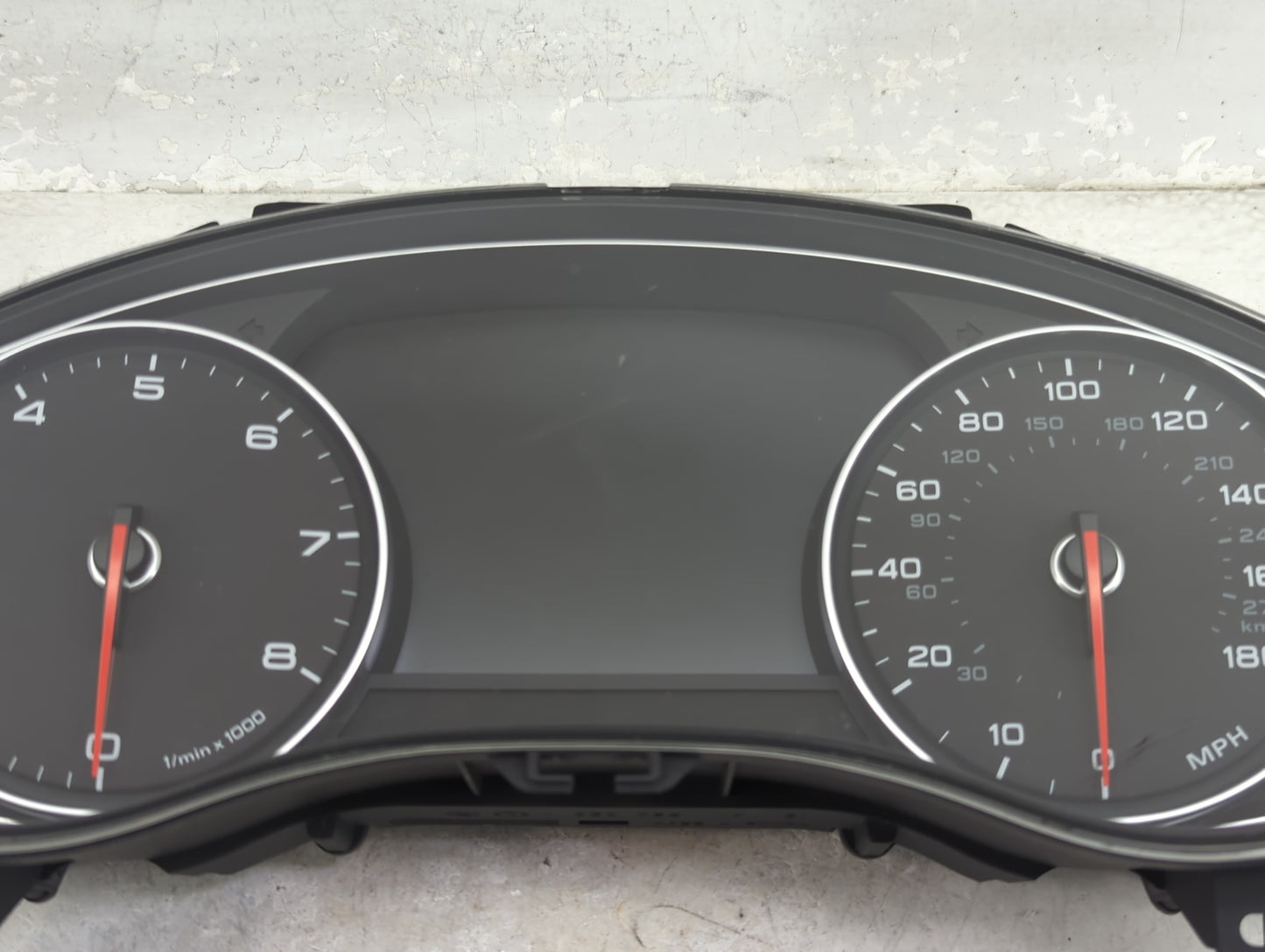 2014-2015 Audi A6 Instrument Cluster Speedometer Gauges P/N:4G8920984K 0263672217 Miles:99K Fits Fits 2014 2015 OEM Used Aut