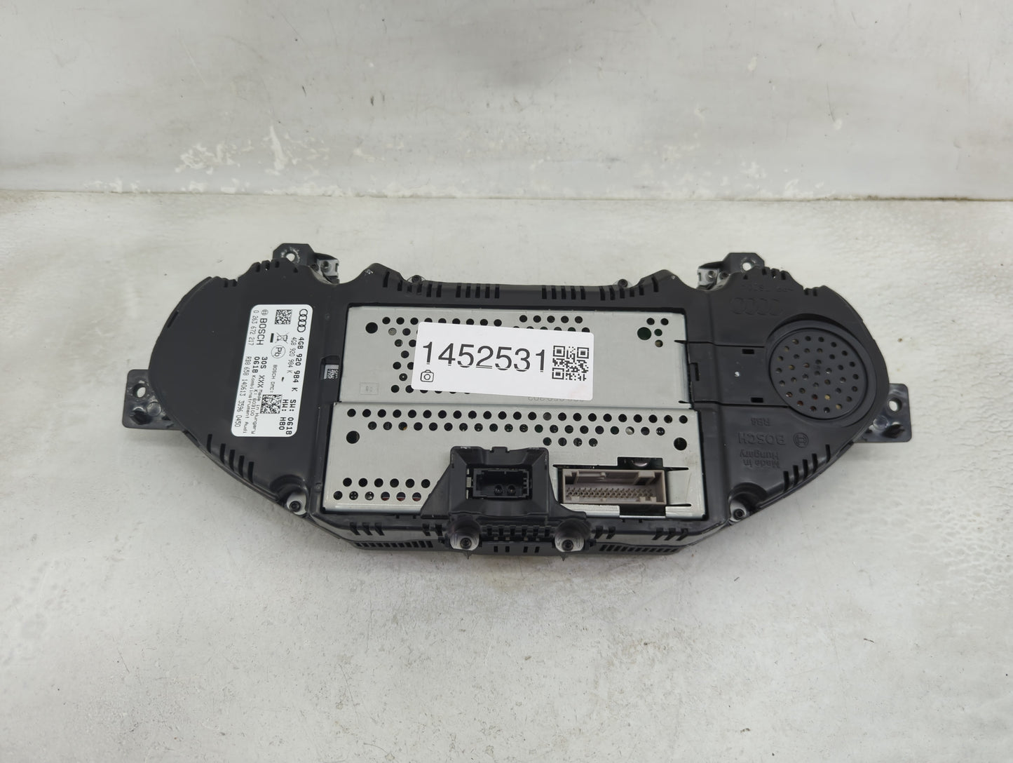 2014-2015 Audi A6 Instrument Cluster Speedometer Gauges P/N:4G8920984K 0263672217 Miles:44K Fits Fits 2014 2015 OEM Used Aut