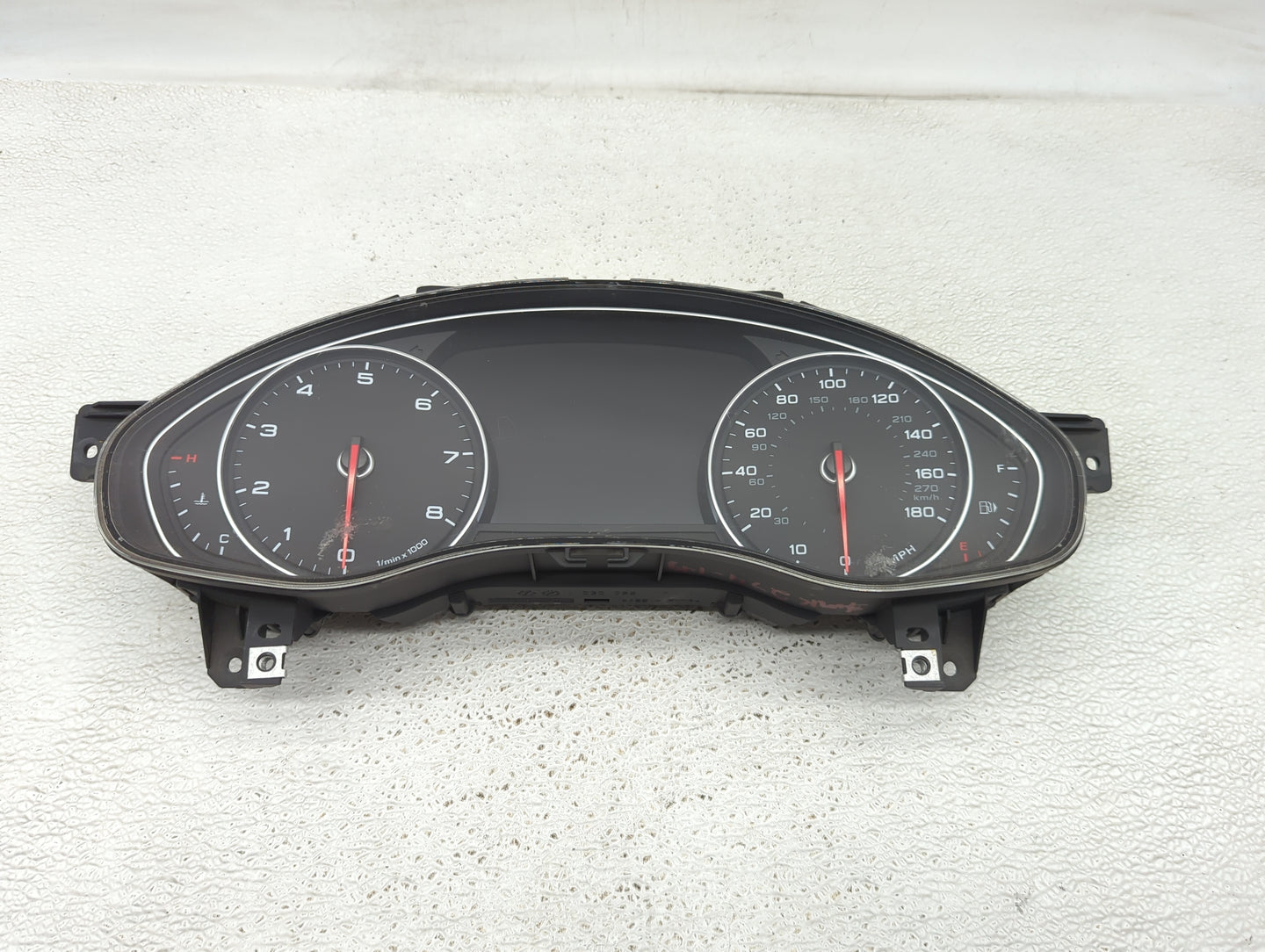 2014-2015 Audi A6 Instrument Cluster Speedometer Gauges P/N:4G8920984K 0263672217 Fits Fits 2014 2015 OEM Used Auto Parts - 