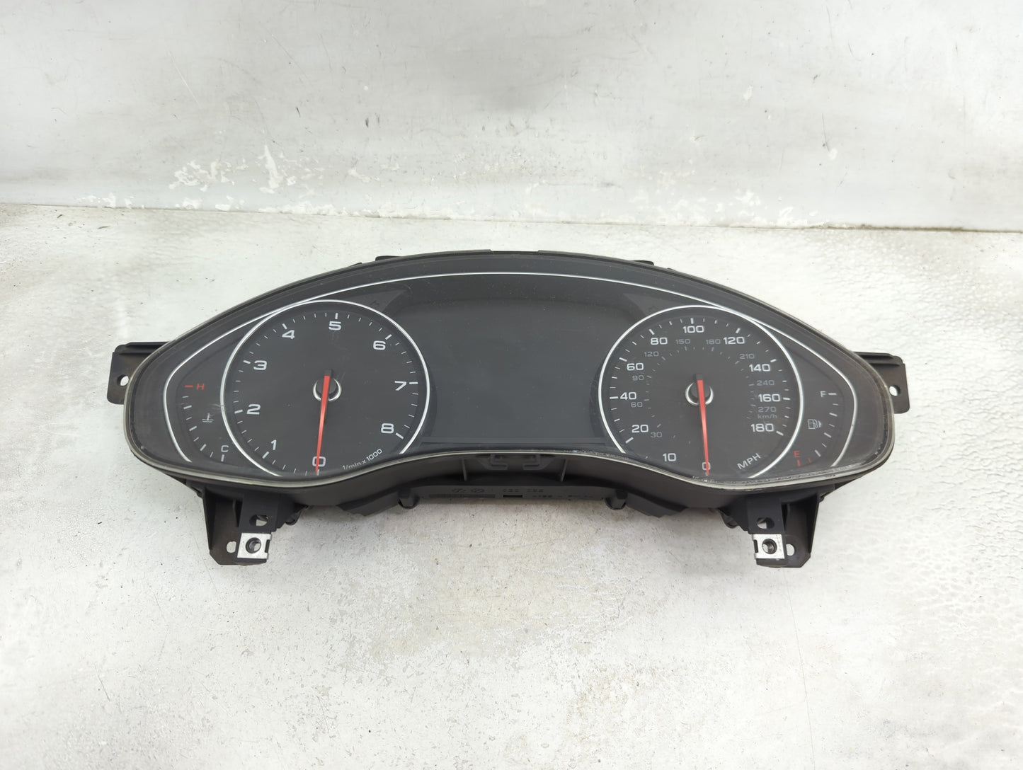 2014-2015 Audi A6 Instrument Cluster Speedometer Gauges P/N:4G8920984K 0263672217 Miles:55K Fits Fits 2014 2015 OEM Used Aut