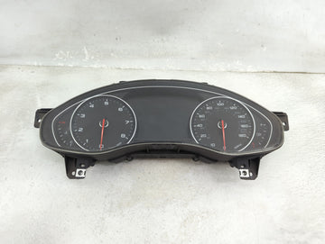 2014-2015 Audi A6 Instrument Cluster Speedometer Gauges P/N:4G8920984K 0263672217 Miles:55K Fits Fits 2014 2015 OEM Used Aut