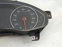 2014-2015 Audi A6 Instrument Cluster Speedometer Gauges P/N:4G8920984K 0263672217 Miles:55K Fits Fits 2014 2015 OEM Used Aut