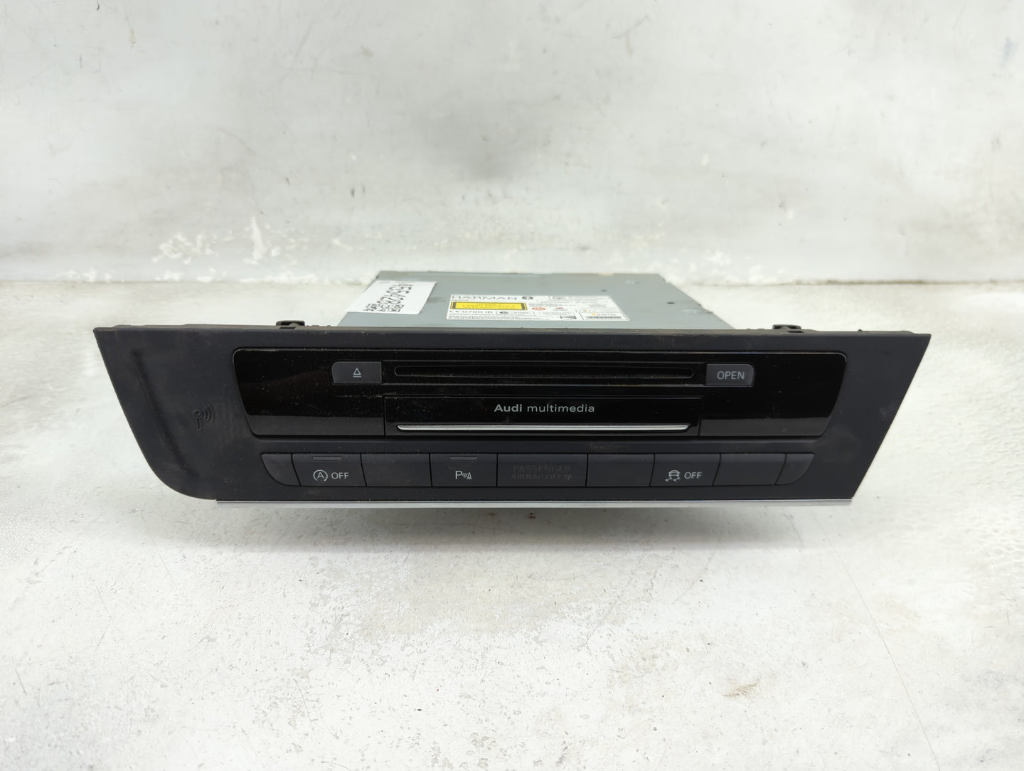 2012-2015 Audi A6 Radio AM FM Cd Player Receiver Replacement P/N:005WWDA0303 AD10-0169005 Fits Fits 2012 2013 2014 2015 OEM 