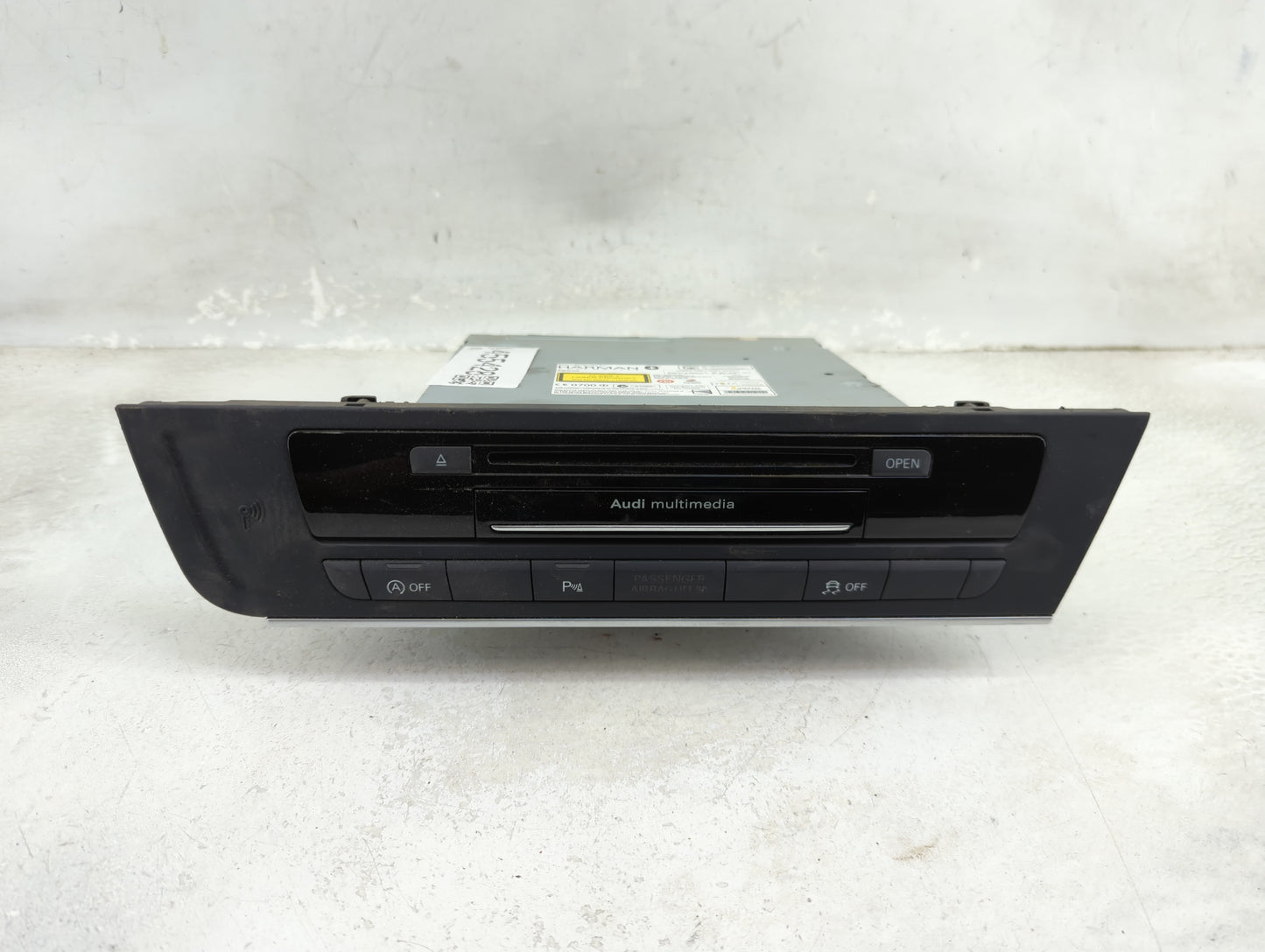 2012-2015 Audi A6 Radio AM FM Cd Player Receiver Replacement P/N:005WWDA0303 AD10-0169005 Fits Fits 2012 2013 2014 2015 OEM 