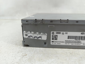 2010-2015 Audi A6 Radio AM FM Cd Player Receiver Replacement P/N:2462281 4G0 035 082 G Fits OEM Used Auto Parts