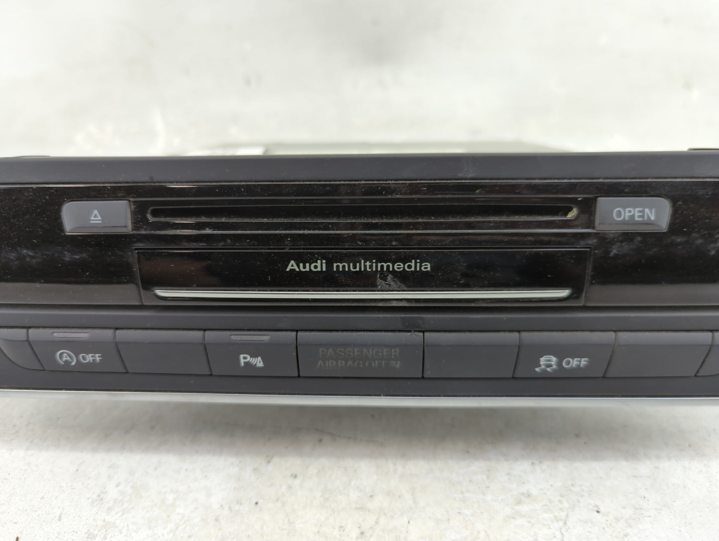 2012-2015 Audi A6 Radio AM FM Cd Player Receiver Replacement Fits Fits 2012 2013 2014 2015 OEM Used Auto Parts - Oemusedauto