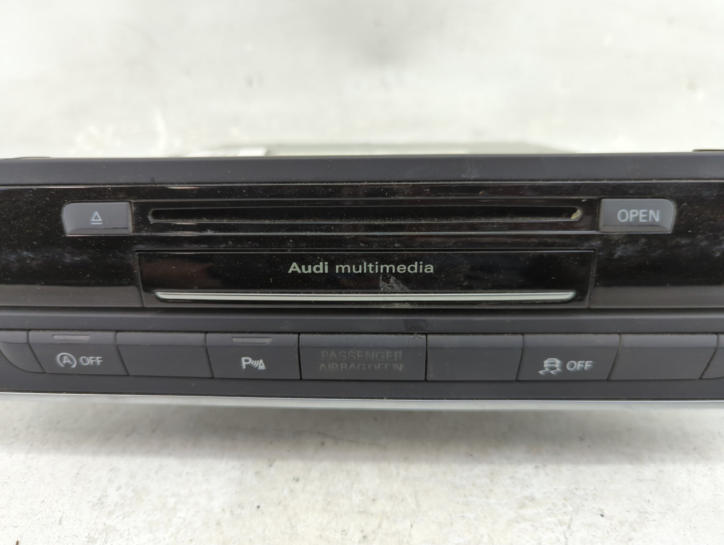 2012-2015 Audi A6 Radio AM FM Cd Player Receiver Replacement Fits Fits 2012 2013 2014 2015 OEM Used Auto Parts - Oemusedauto