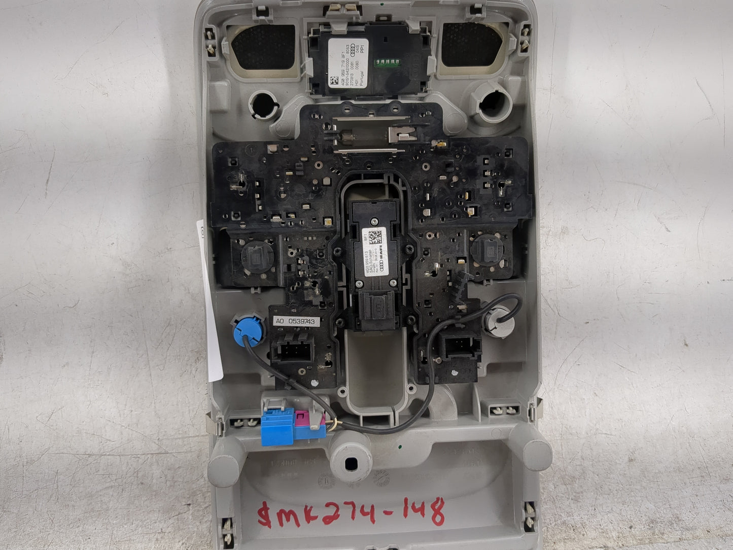2014 Audi A6 Overhead Roof Console - Oemusedautoparts1.com