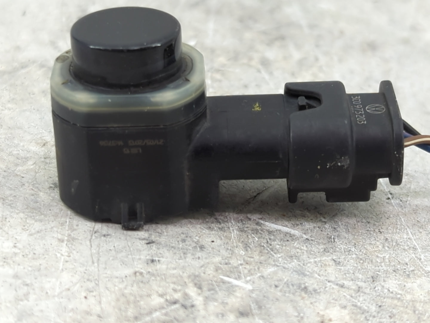 2014 Audi A6 Front Park Assist Sensor Black - Oemusedautoparts1.com
