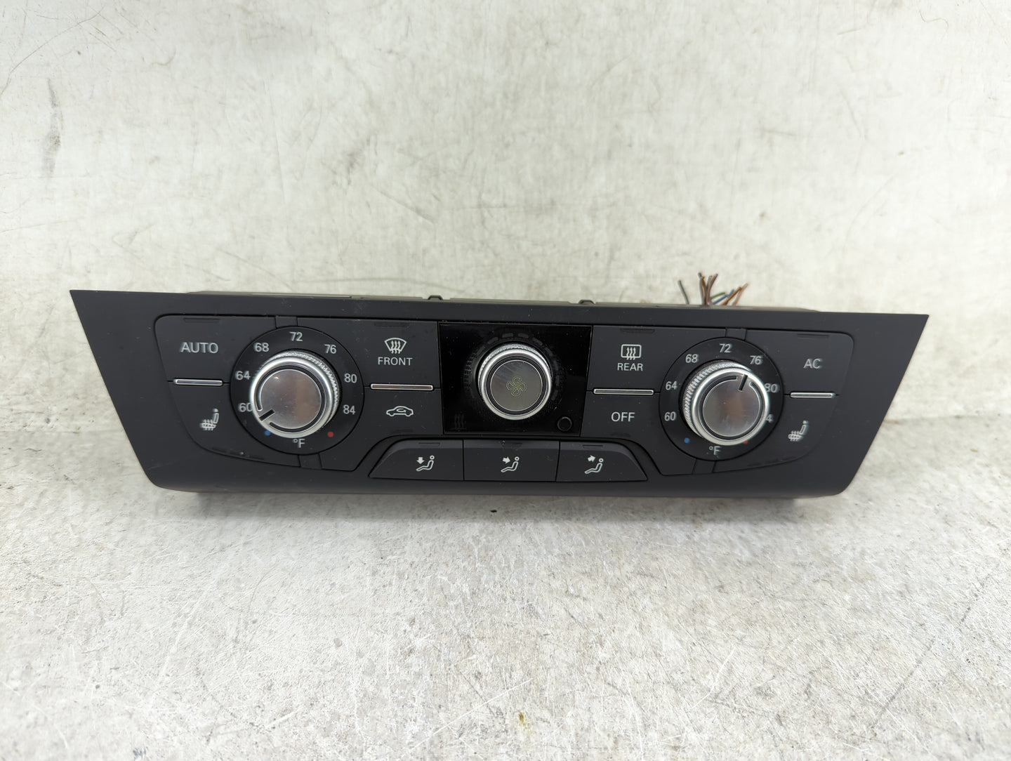 2014-2017 Audi A6 Climate Control Module Temperature AC/Heater Replacement P/N:4G0 820 043 AH Fits OEM Used Auto Parts - Oem