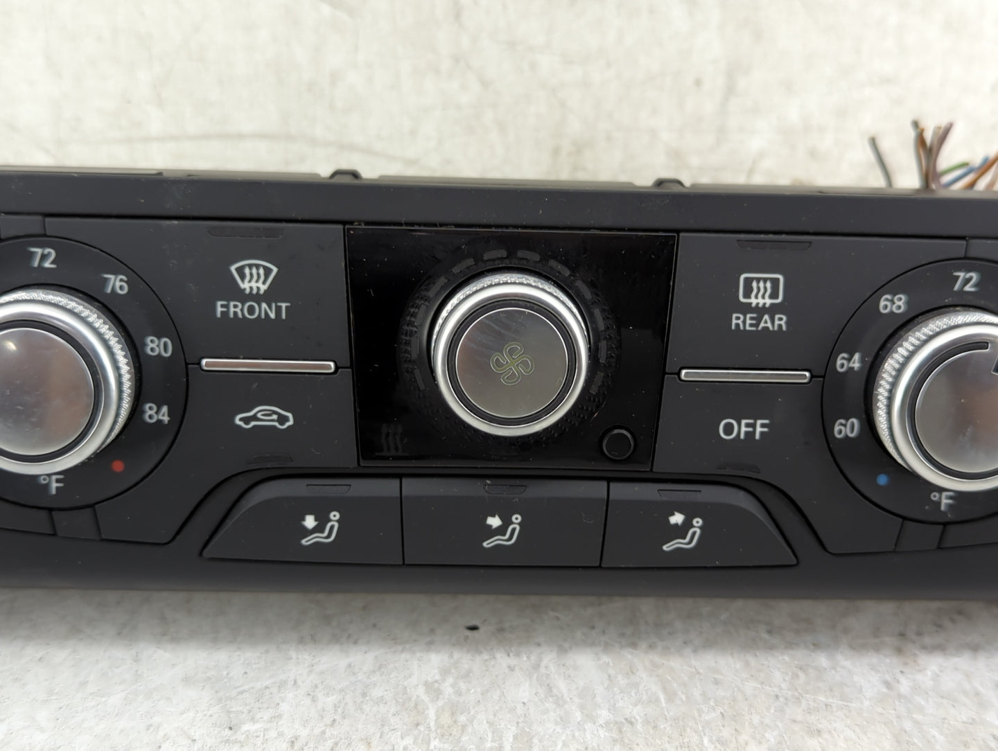 2014-2017 Audi A6 Climate Control Module Temperature AC/Heater Replacement P/N:4G0 820 043 AH Fits OEM Used Auto Parts - Oem
