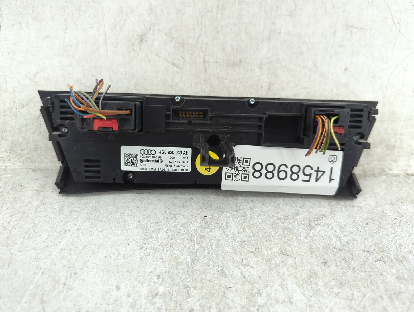 2014-2017 Audi A6 Climate Control Module Temperature AC/Heater Replacement P/N:4G0 820 043 AH Fits OEM Used Auto Parts - Oem