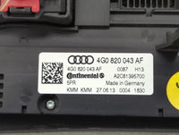 2012-2017 Audi A6 Climate Control Module Temperature AC/Heater Replacement P/N:4G0 820 043 AF Fits OEM Used Auto Parts - Oem