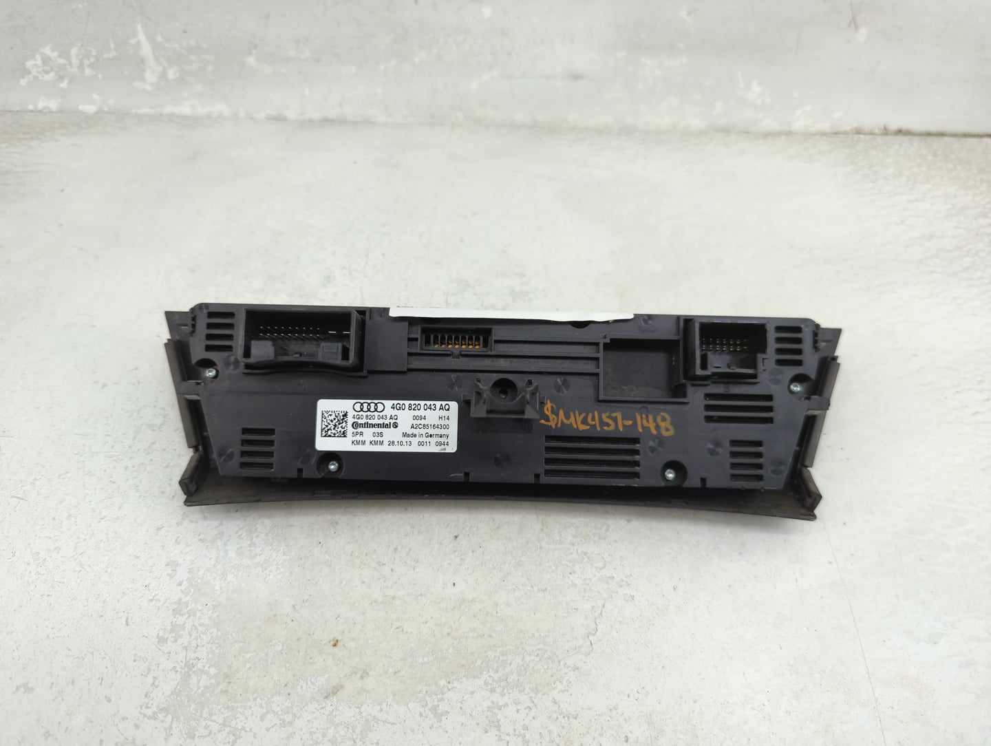 2014-2017 Audi A6 Climate Control Module Temperature AC/Heater Replacement P/N:4G0820043AQ A2C85164300 Fits OEM Used Auto Pa