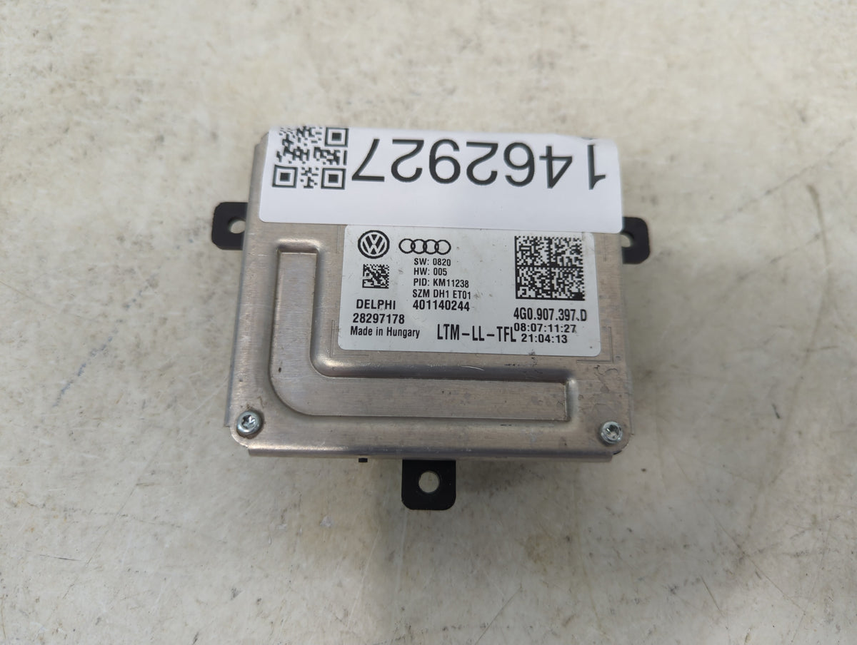 2014 Audi A6 Headlight Ballast Head Light 1462927 - Oemusedautoparts1.com
