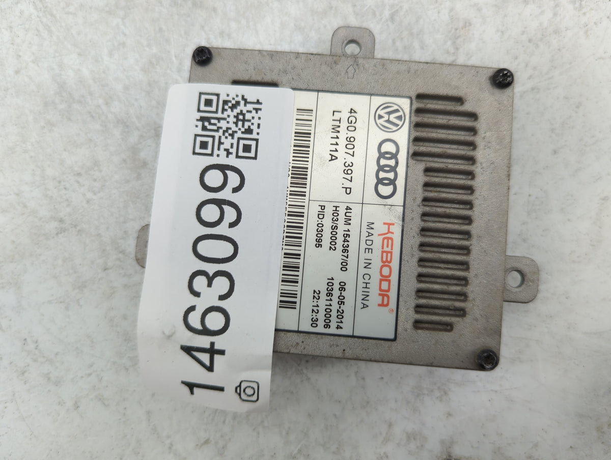 2014 Audi A6 Headlight Ballast Head Light 1463099 - Oemusedautoparts1.com
