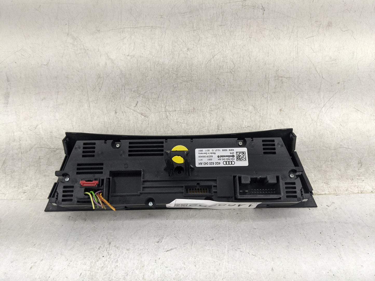 2014-2017 Audi A6 Climate Control Module Temperature AC/Heater Replacement P/N:4G0820043AH A2C81395400 Fits OEM Used Auto Pa