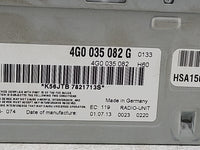 2010-2015 Audi A6 Radio AM FM Cd Player Receiver Replacement P/N:4G0035082G 4G0035082 Fits OEM Used Auto Parts - Oemusedauto