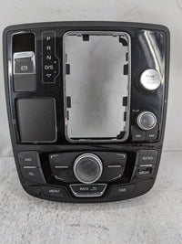 2012-2015 Audi A6 Radio Control Panel Black - Oemusedautoparts1.com