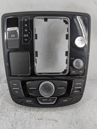 compare product 2012-2015 Audi A6 Radio Control Panel Black