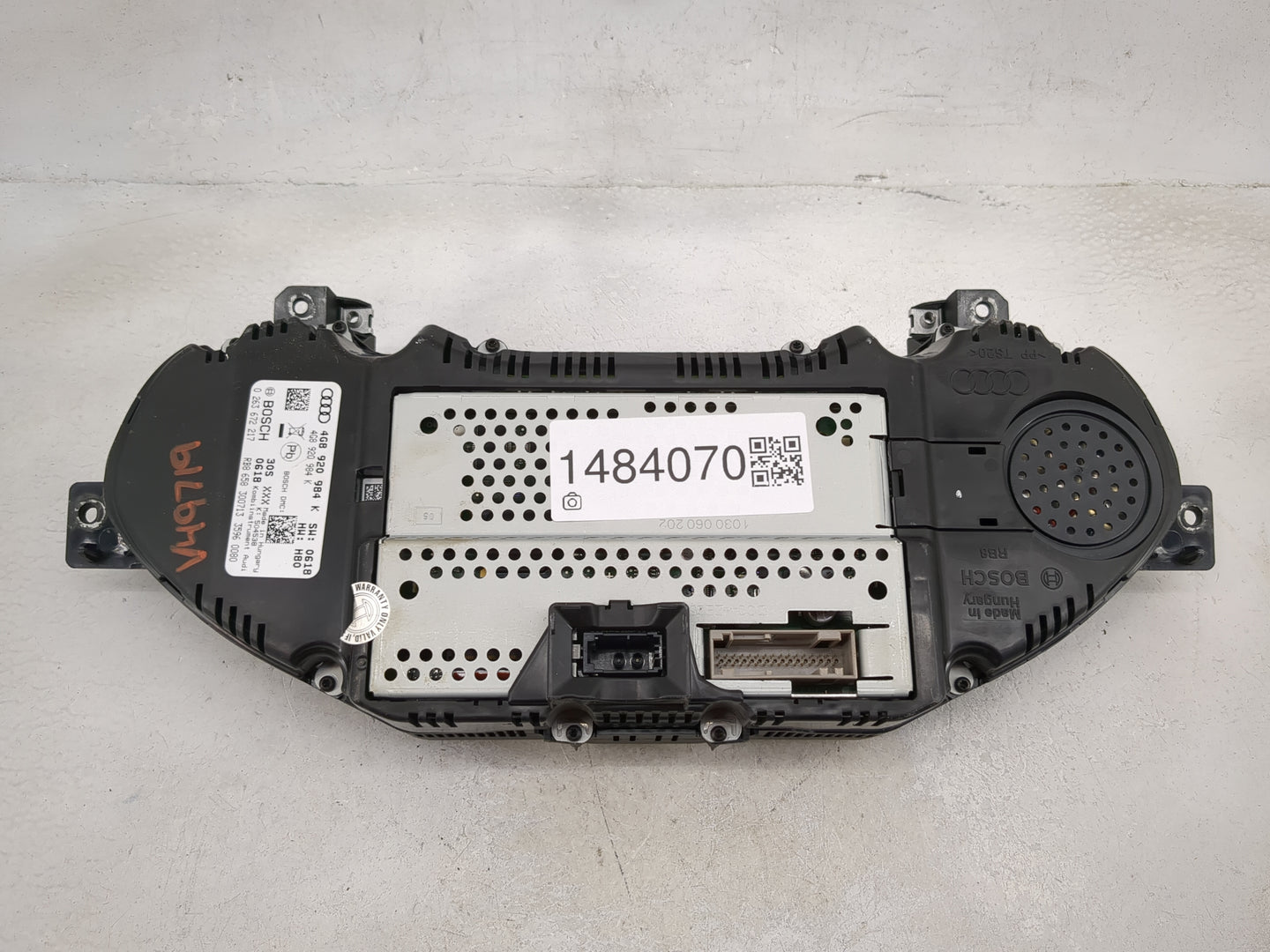 2014-2015 Audi A6 Instrument Cluster Speedometer Gauges P/N:4G8920984K 0263672217 Miles: Fits Fits 2014 2015 OEM Used Auto P