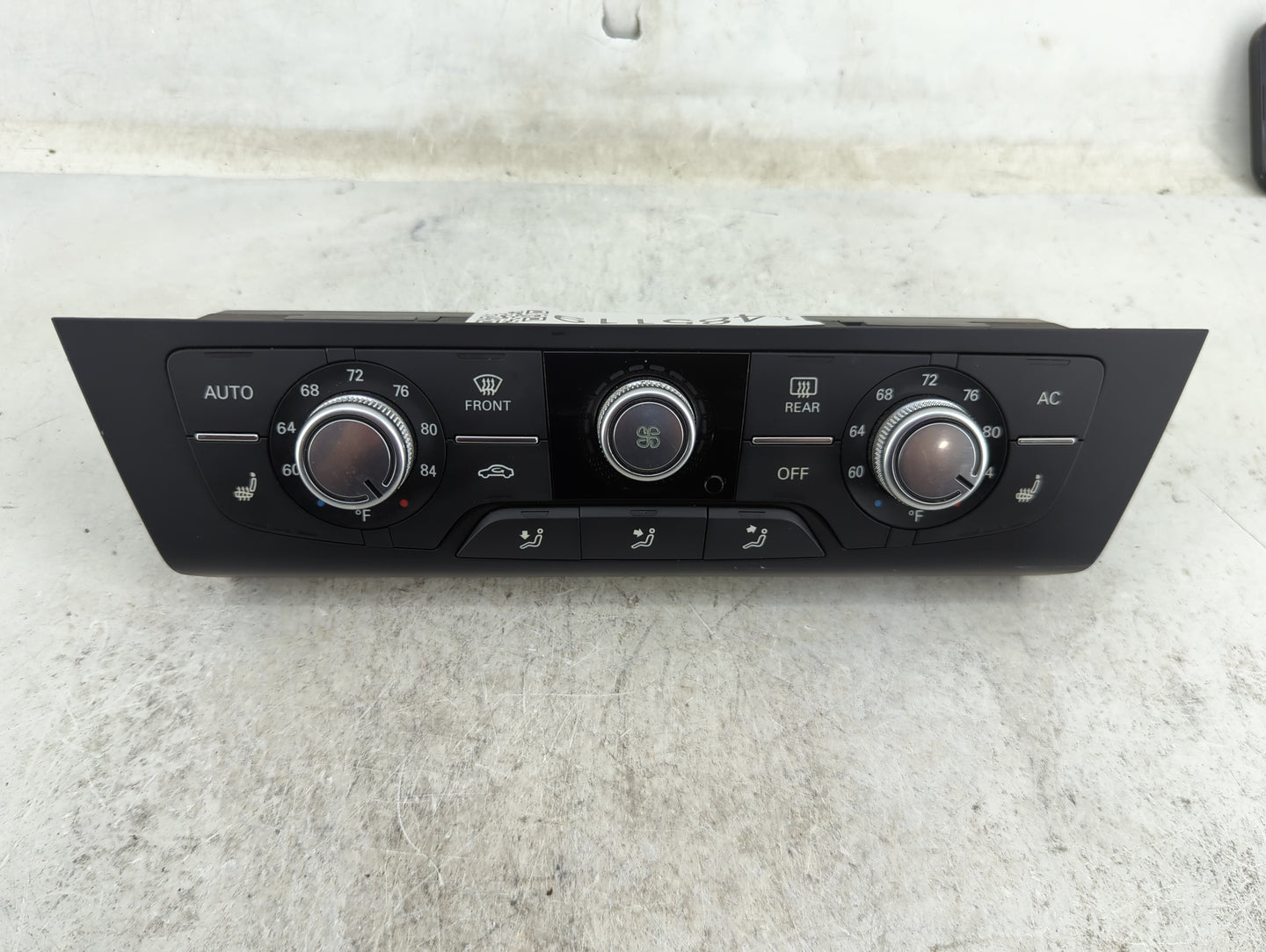 2012-2015 Audi A6 Climate Control Module Temperature AC/Heater Replacement P/N:4G0820043AH A2C81395400 Fits OEM Used Auto Pa