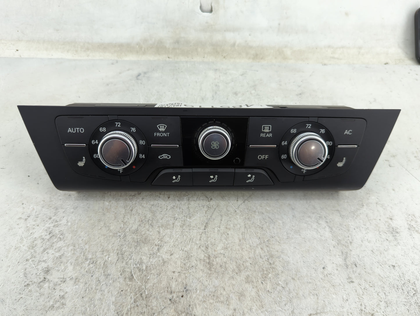 2012-2015 Audi A6 Climate Control Module Temperature AC/Heater Replacement P/N:4G0820043AH A2C81395400 Fits OEM Used Auto Pa