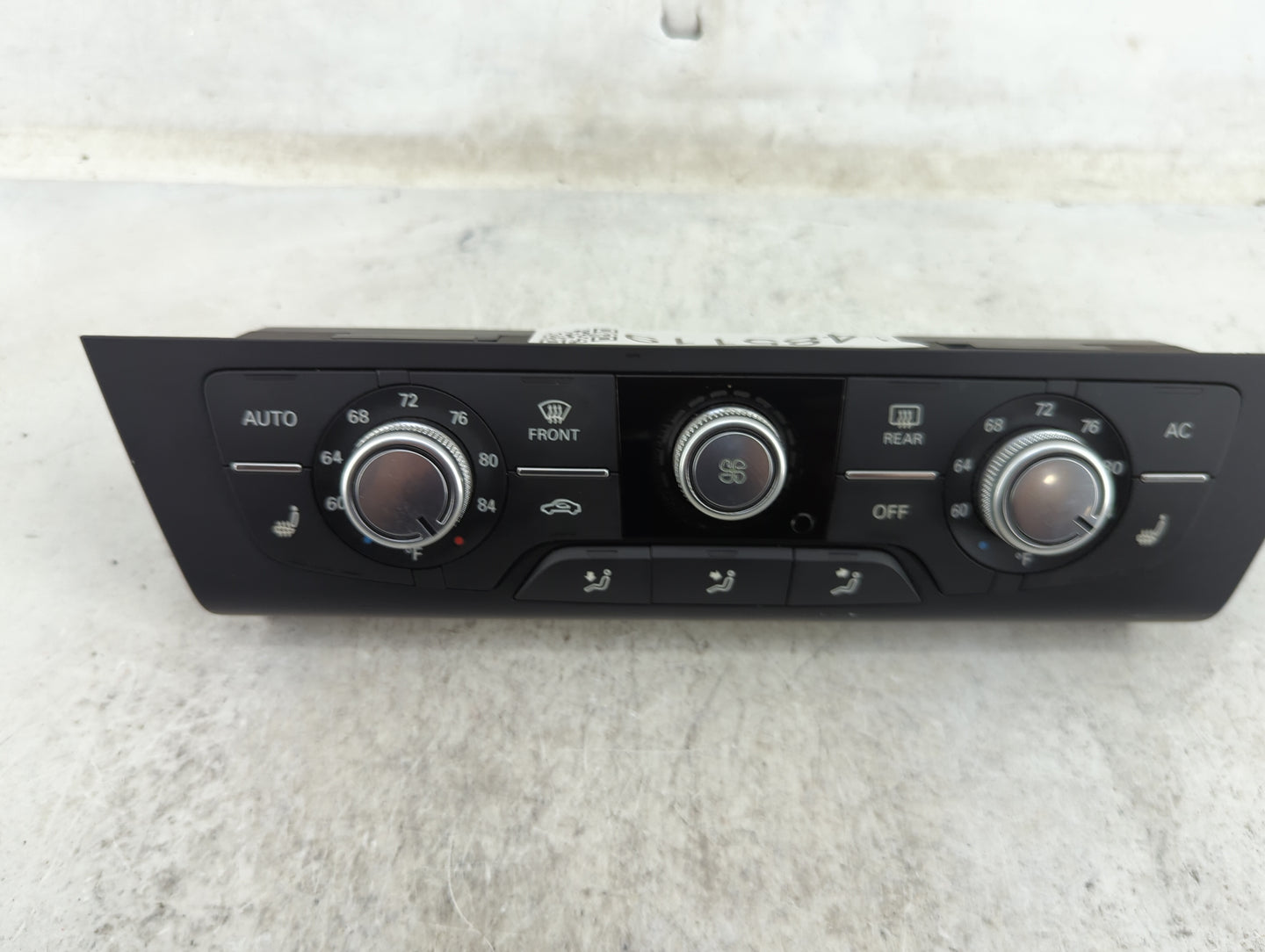 2012-2015 Audi A6 Climate Control Module Temperature AC/Heater Replacement P/N:4G0820043AH A2C81395400 Fits OEM Used Auto Pa