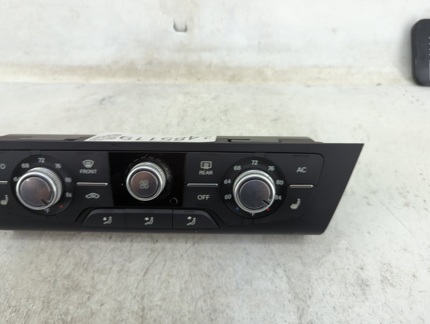 2012-2015 Audi A6 Climate Control Module Temperature AC/Heater Replacement P/N:4G0820043AH A2C81395400 Fits OEM Used Auto Pa
